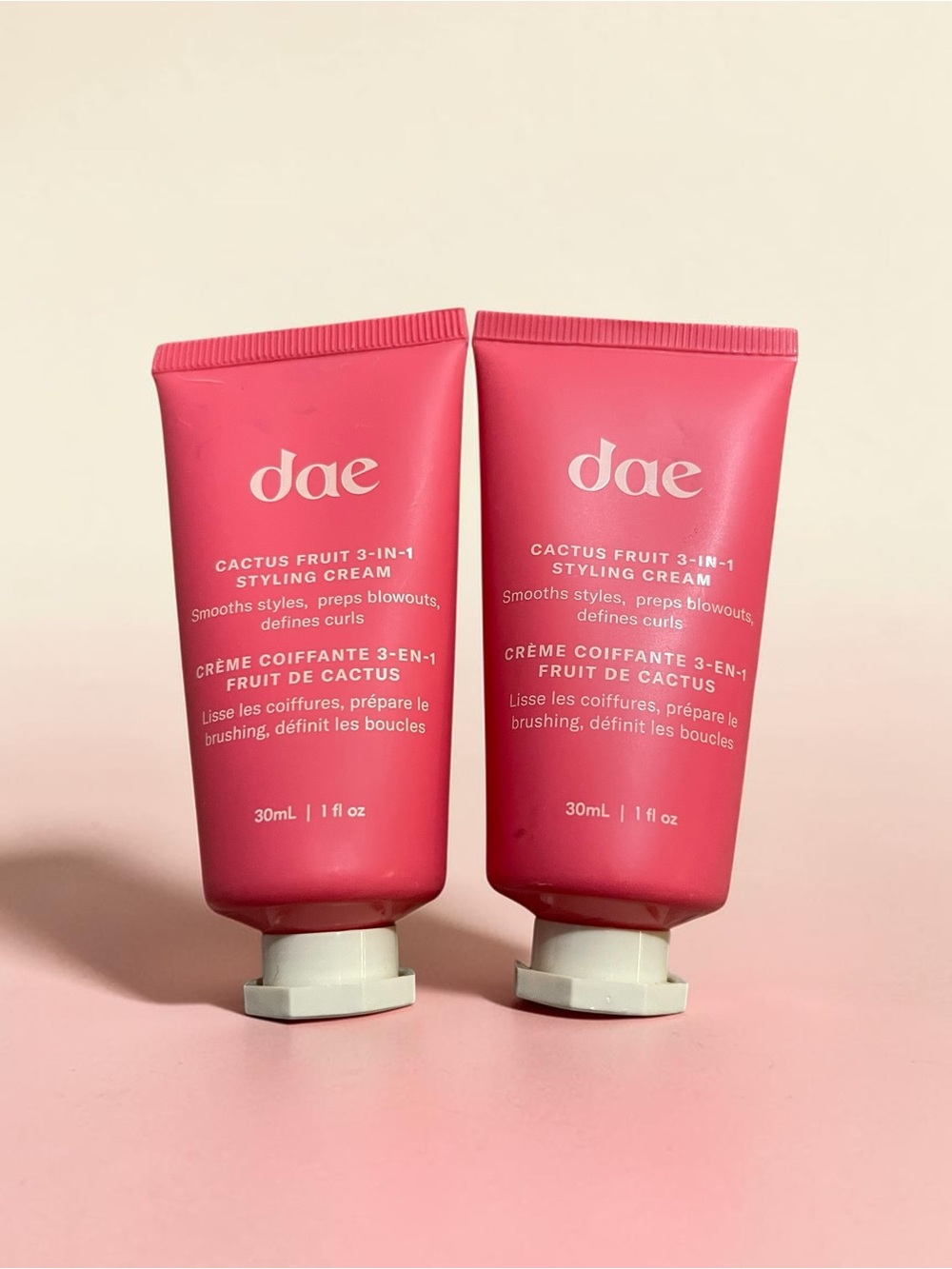 dae Cactus Fruit 3-in-1 Styling Cream Set of 2 Travel Size Hair Cream